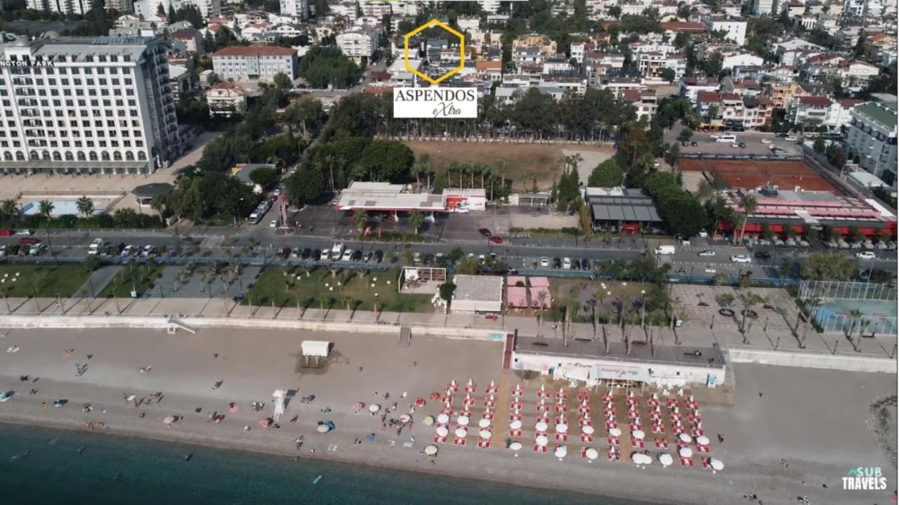 Aspendos Extra Aparthotel Antalya Bagian luar foto